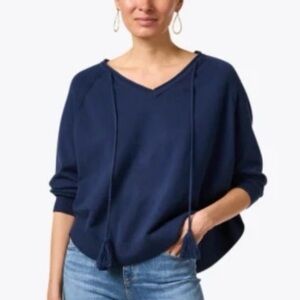 Burgess Sweater Poncho with Tassels